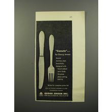 1953 Georg Jensen Canute Silverware Advertisement