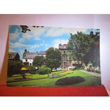 MONTPELLIER PARADE AND GARDENS, HARROGATE, YORKSHIRE used postcard 1972 pm =