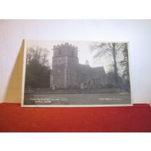 THE CHURCH, LATTON, Wiltshire unused postcard RP by Fred Palmer of Swindon =