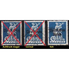 GERMANY REICH [1920] MiNr 0123 XI ( O/used ) [02] Aufdruck