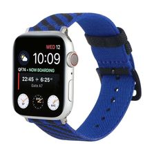 Nylon Single Loop Replacement Strap Watchband For Apple Watch Series, 7 41mm / 6
