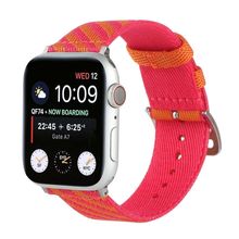 Nylon Single Loop Replacement Strap Watchband For Apple Watch Series, 7 41mm / 6