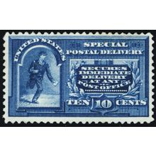E5, Mint FVF HR 10¢ Special Delivery SCV $210 - Stuart Katz