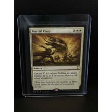 Martial Coup Commander 2018 Magic: the Gathering Trading Card