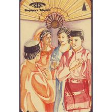 Multi Racial Culture S'pore $20 Telephone Card (Used)