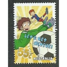 AUS 2009 55c 'LETS GET ACTIVE' FINE USED (EBID34-900)