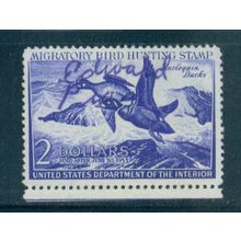Used RW19 $2 Harlequin Ducks Very Fine C1012
