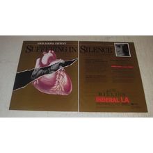 1989 Wyeth-Ayerst Inderal LA (propranolol HCI) Ad - Your angina patient