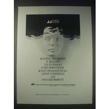 1989 Wyeth-Ayerst Pharmaceuticals Ad - Reaching new heights in research