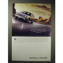 2002 Chevy Impala LS Car Ad - Fifty Miles from Nowhere