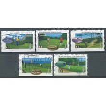 CAN 1995 (SET) 'CANADIAN GOLF' (5v) FINE USED (EBID49-029)