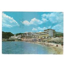 HOTEL LA CALA, PLAYAS CALAMAYOR, MALLORCA, SPAIN used vintage postcard 1962 pm =
