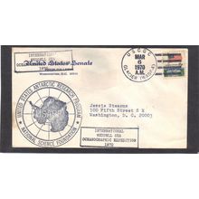 Event Oceanographic Expedition 1338 6c Flag (Cachet-Typed/A) CV39402
