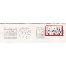 Kaiserslautern postmark + slogan Germany 1976 on Carl Maria von Weber 50pf VGC