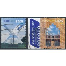 Dutch Buildings: €0.39 & €0.65 - Netherlands 2005 - FH - MiNr 2278/9
