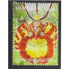 FRA 2005 55c 'ORCHIDS' FINE USED (EBID56-075)
