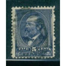 Used 216 5c James Garfield Barely Clears M01802