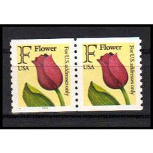2518 29c F Flower Very Fine MNH CNP Left 1222 PA1201
