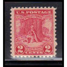 645 2c Valley Forge Just Clears MNH O1180