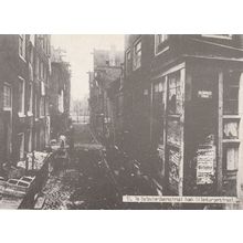 Batavierdwarrsstraat Hoek Uilenburgerstraat Dutch Repro Postcard