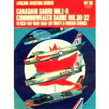 Canadair Sabre Mk. 1-6, Commonwealth Sabre Mk. 30-32 in Rcaf, Raf, Raaf, Saaf, L