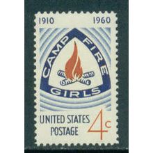 1167 4c Camp Fire Girls Fine MNH MA0252