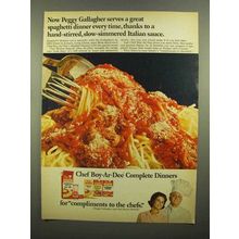 1965 Chef Boy-Ar-Dee Complete Dinners Ad
