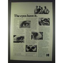 1982 Kodak Photography Ad - The Eyes Have It