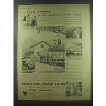 1954 Pressed Steel Company limited Advertisement - From Oxford