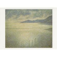 Rysselberghe Coastal Scene National Gallery Of Art Painting Postcard