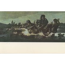 Goya Le Destin Destiny Painting Postcard