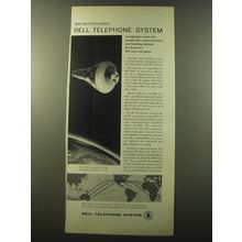 1960 Bell Telephone System Ad - Space-Age Communications