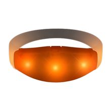 Rubber Frosted Orange Bracelet