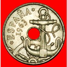 Ⰶ GENERALISSIMO FRANCO (1947-1975): SPAIN★ 50 CENTIMOS 1965★LOW START★NO RESERVE