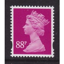 Y1740 U477A 88p Bright Magenta ~Unmounted Mint GB Machin