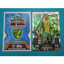 229. Robert Snodgrass FOIL Norwich City - Match Attax 2013/14 Football Card EF1
