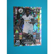306. Wilfried Bony - FOIL - Swansea City - Match Attax 2013/14 Football Card EF1