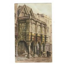 The Ancient Guildhall, Exeter. Worth's Series Postcard.