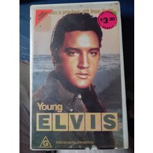 vhs video cassette young elvis