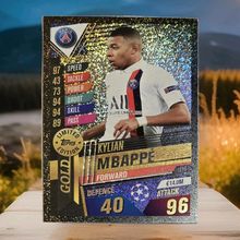 Topps Match Attax 101 2019/20 KYLIAN MBAPPE Gold LIMITED EDITION LE1G