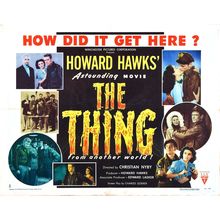Thing From Another World 04 Poster Canvas Movie Film Print A0 A1 A2 A3 A4 A5 A6