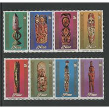 Niue 265-268, 1980 Festival of Arts, Strips of 4, VF, MNH (NIU415)