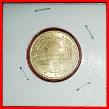 Ⰶ NORDIC GOLD (2002-2025): AUSTRIA ★ 50 EURO CENTS 2017 I2!★LOW START★NO RESERVE