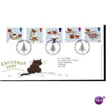 2001 'CHRISTMAS' F.D.C (BUREAU F.D.I) (EBID578)