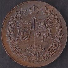 1927 Canada Medallion 60th Anniversary of Federation