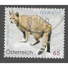 AUT 2010 65c (S/A) 'FAUNA -WILD CAT ' FINE USED (EBID73-373)