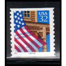 2913v 32c U.S. Flag Over Porch Very Fine MNH LGG CNS 99969 PA0831