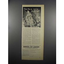 1953 Bankers Life Company Ad - Must be Pay Day