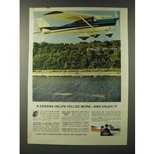 1960 Cessna Skylark plane Ad - A Cessna helps you do more - and enjoy it