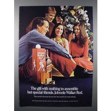 1973 Johnnie Walker Red Scotch Ad - Nothing to Assemble